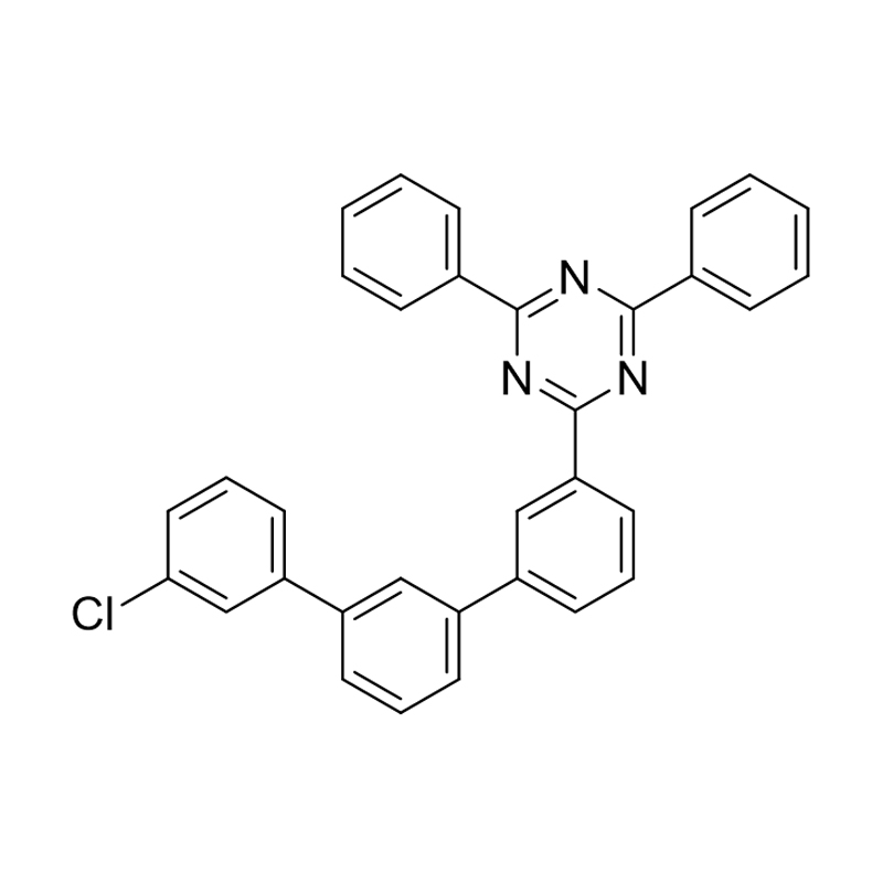 1,3,5-Triazina, 2-(3''-cloro[1,1':3',1''-terfenil]-3-il)-4,6-difenil-