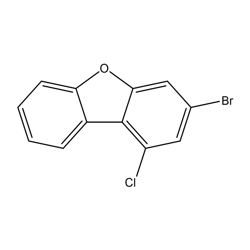 3-Bromo-1-cloro dibenzofurano