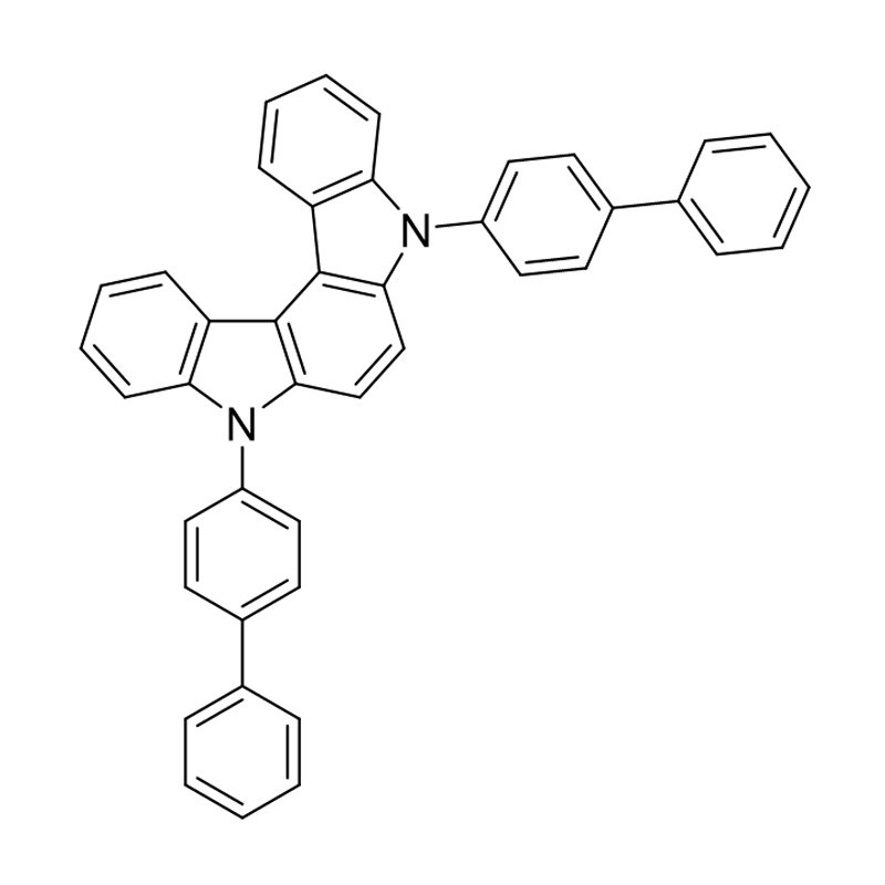 Indolo[2,3-c]carbazol, 5,8-bis([1,1'-bifenil]-4-il)-5,8-dihidro-