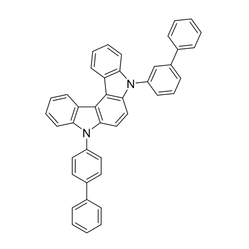 Indolo[2,3-c]carbazol, 5-[1,1'-bifenil]-3-il-8-[1,1'-bifenil]-4-il-5,8-dihidro-