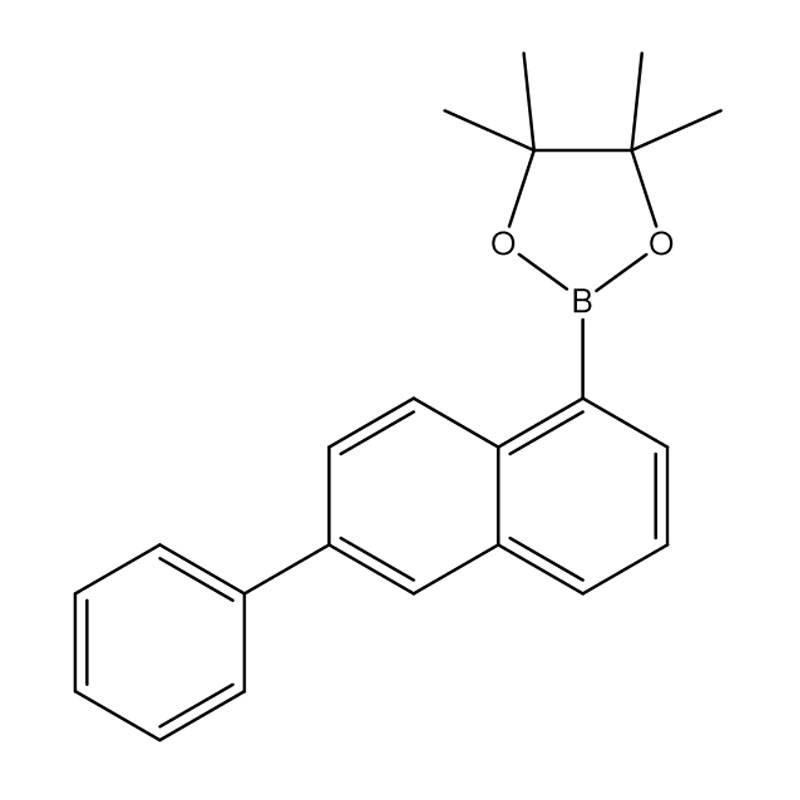4,4,5,5-tetrametil-2-(6-fenilnaftalen-1-il)-1,3,2-dioxaborolano