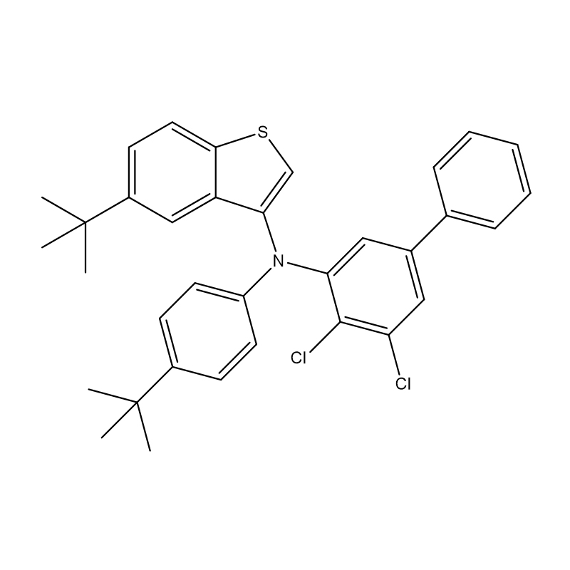 Benzo[b]tiofen-3-amina, N-(4,5-dicloro[1,1'-bifenil]-3-il)-5-(1,1-dimetiletil)-N-[4-(1, 1-dimetiletil)fenil]-